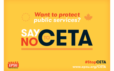 Καλούμε το Ελληνικό Κοινοβούλιο να παρακάμψει τα αδηφάγα συμφέροντα των πολυεθνικών λέγοντας ΟΧΙ στη CETA