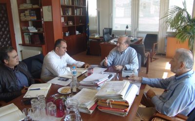 Συνάντηση με τον Διοικητή του Ενιαίου Φορέα Κοινωνικής Ασφάλισης (Ε.Φ.Κ.Α) 