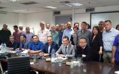 Στιγμιότυπα απο την υπογραφή της ΕΣΣΕ στον ΑΔΜΗΕ