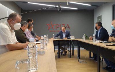 Συνάντηση ΓΕΝΟΠ/ΔΕΗ με τον πρόεδρο του ΣΥΡΙΖΑ – Π.Σ. Αλέξη Τσίπρα