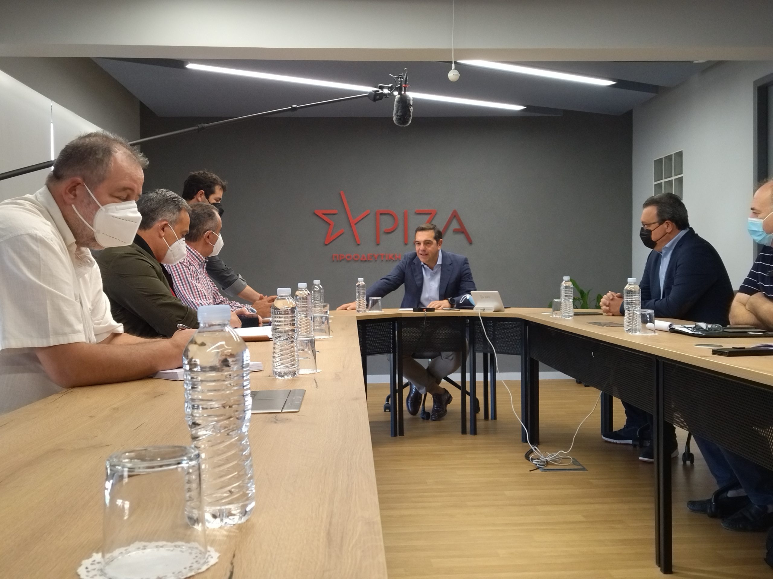 Συνάντηση ΓΕΝΟΠ/ΔΕΗ με τον πρόεδρο του ΣΥΡΙΖΑ – Π.Σ. Αλέξη Τσίπρα